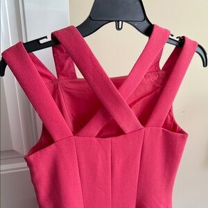 HUGO BOSS Elegant Pink Sleeveless Dress NEW 4P